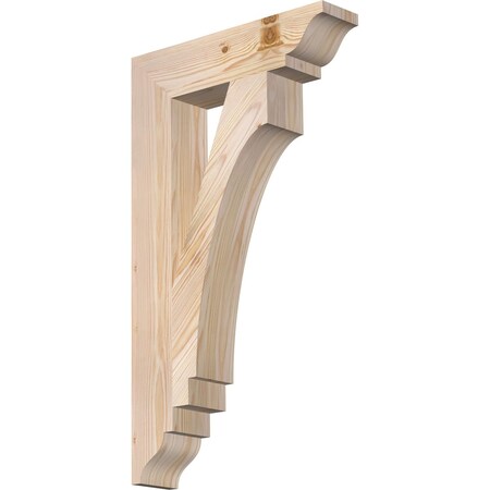 Ekena Millwork Imperial Traditional Smooth Bracket, Douglas Fir, 3 1/2"W x 16"D x 28"H BKT04X16X28IMP01SDF